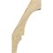 Ekena Millwork 4"W x 10"D x 18"H Balboa Rough Sawn Knee Brace, Douglas Fir BRC04X10X18BOA00RDF - alternate 2